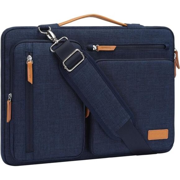 360 Protective Laptop Shoulder Bag,15-15.6 inch Computer Bag Compatible